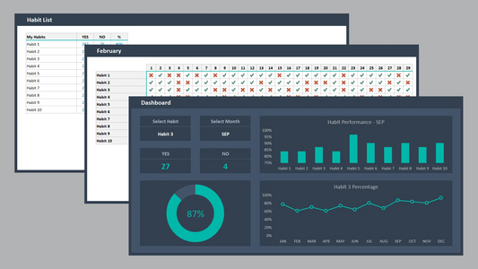 Excel Habit Tracker