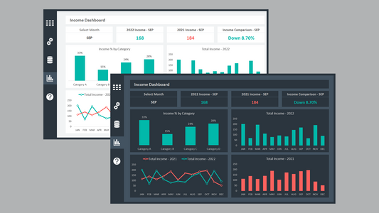 Excel Income Dashboard