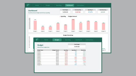 Excel Quick Budget