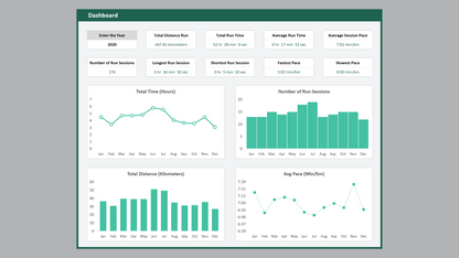 Excel Running Log