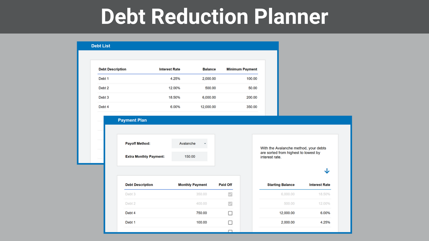 Google Sheets Personal Finance Bundle | Pro