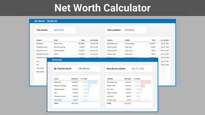 Google Sheets Personal Finance Bundle | Pro