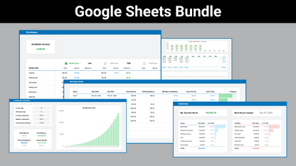 Google Sheets Personal Finance Bundle | All-Star