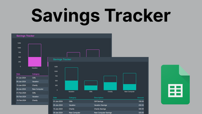 Google Sheets Personal Finance Bundle