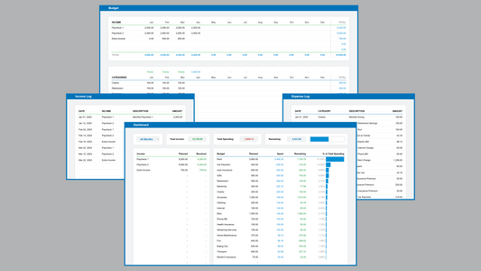 Google Sheets Simple Personal Budget