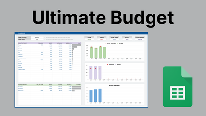 Google Sheets Personal Finance Bundle